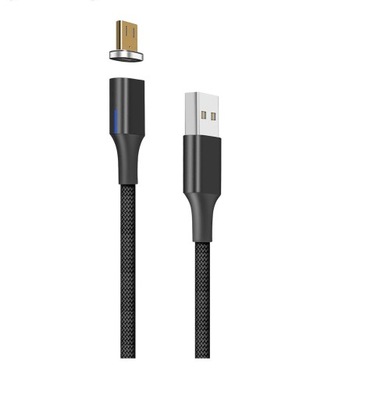Kabel USB MicroUSB NETDOT magnetyczny 1m