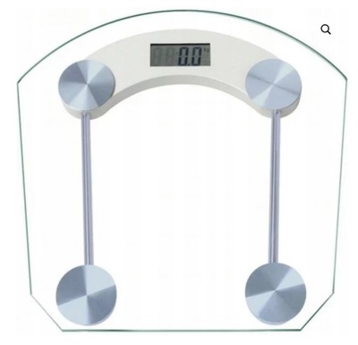 WAGA ŁAZIENKOWA ELEKTRONICZNA SZKLANA 180KG