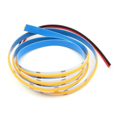 Taśma LED COB żółta 1m (384 LED/m)