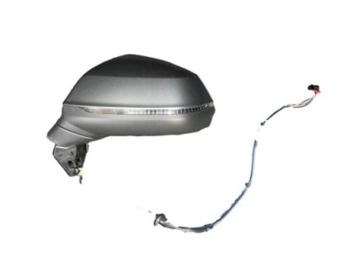 Дзеркало ліва 8 кабелі pin audi q7 4m фото №1