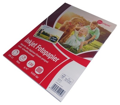 PAPIER FOTO A3 50ark 130g MAT GoPaper