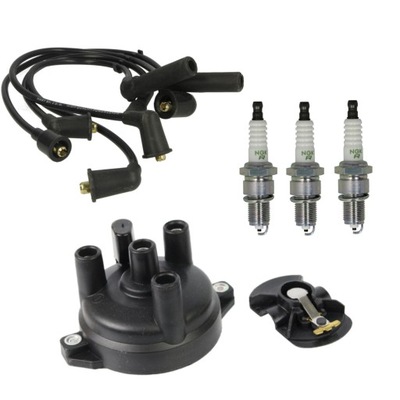 Контактный палец крышка трамблёра провода свечи зажигания daewoo matiz mando фото №1