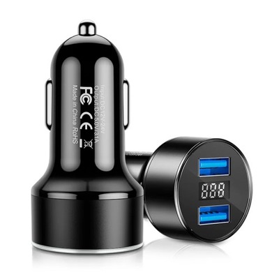 CAR DIODO LUMINOSO LED CHARGER PARA CIGARETTE LIGHTER IN THE CAR XIAOMI CAR BATTERY CHARGER  