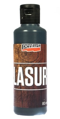 Bejca do drewna Lasur - Pentart - heban, 80 ml