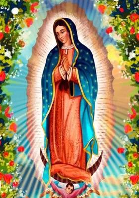 Obraz diamentowy Dzień dziewicy Guadalupe w meksyk