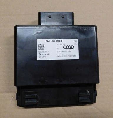 Audi a6 c7 стабілізатор напруги 8k0959663d фото №1