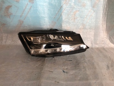 Фара правый skoda fabia iii lift full led nr.0 фото №1