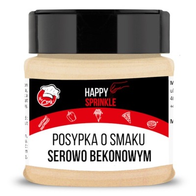 Posypka smak Serowo Bekonowy 100g Zakręcona Frytka