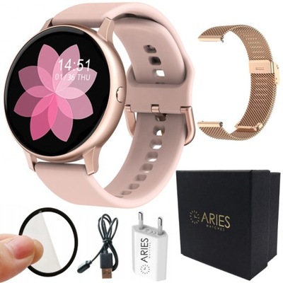 Smartwatch Aries Watches AW88 Pro różowy