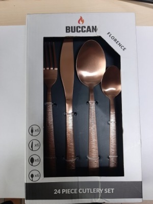 WYPRZEDAŻ ZESTAW SZTUĆCÓW BUCCAN FLORENCE + GRATIS