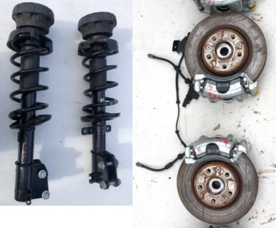 Renault trafic iii 2.0 dci левая поворотный кулак амортизатор ступица 543029028r фото №1