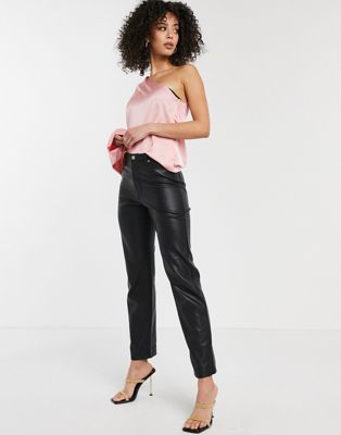 MISSGUIDED TALL SATYNOWA BLUZKA RÓŻOWA 42 XL 1VAM