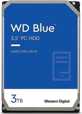 Dysk WD Blue WD30EZAX 3TB 3,5" 5400 256MB SATA III (CMR)