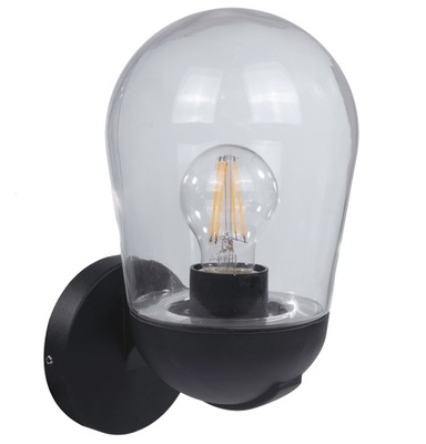 Kinkiet ogrodowy Lampa elewacyjna E27 LED