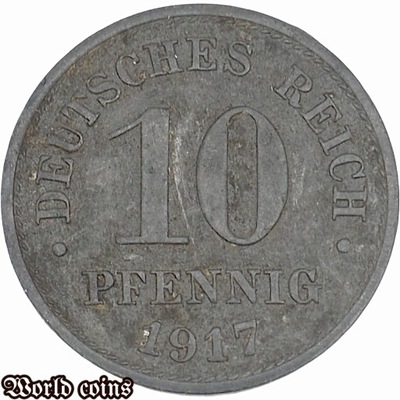 10 PFENNIG 1917