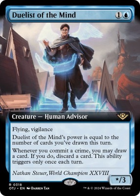 MTG Duelist of the Mind, EXTENDED ART (OTJ) - stan NM