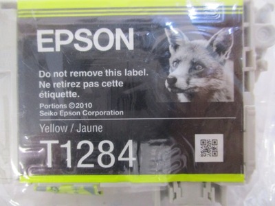 Oryginalny Tusz Epson T1284 Żółty