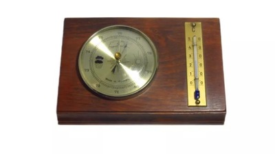 STARY BAROMETR Z TERMOMETREM