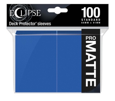 Ultra PRO - Eclipse Matte Sleeves - Pacific Blue