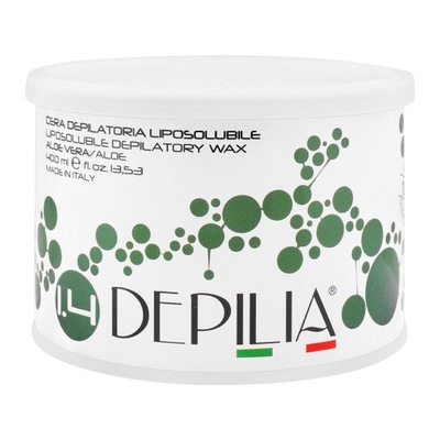 Depilia Wosk do depilacji w puszcze aloesowy 400ml