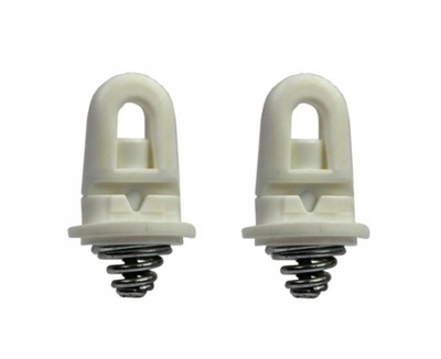 2X REMACHE OREJA DE PARAGOLPES PEUGEOT 406 407 607 EXPERT  