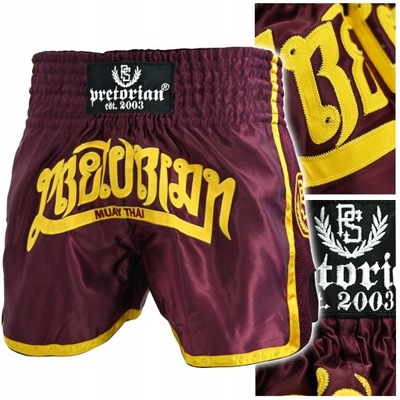 Spodenki do Muay Thai Kickboxing PRETORIAN r.XS