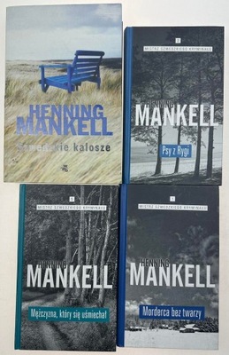 Henning Mankell zestaw 4 książek