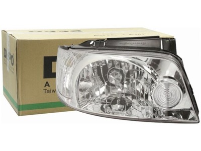 Лампа фара правый hyundai matrix 01-10 фото №1