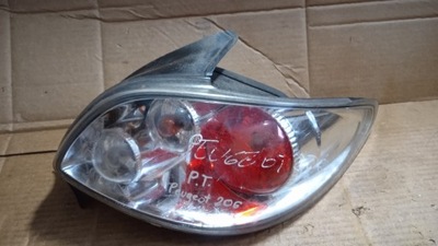 Peugeot 206 хром лампа задняя правая фото №1