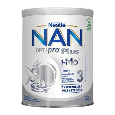 Mleko Nestle Nan OptiPro 3 PLUS następne 800g