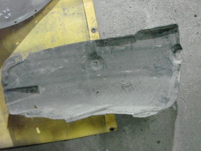 Подкрылок l задняя kyron фото №1