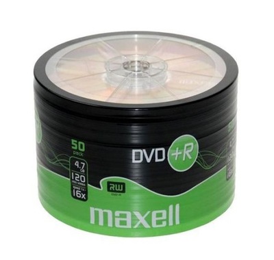 Płyta DVD Maxell DVD+R 4,7 GB 50 szt.