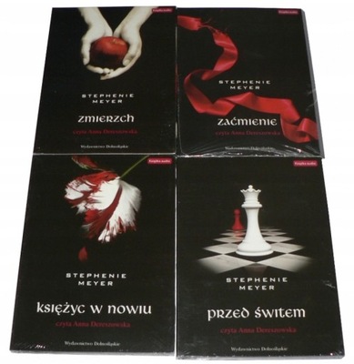 AUDIOBOOK - MEYER - SAGA ZMIERZCH x4 komplet-FOLIA