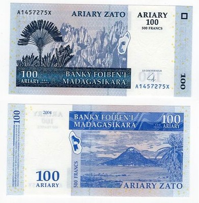 MADAGASKAR 2004 100 ARIARY