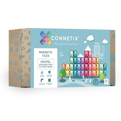 Connetix -Klocki magnetyczne Rectangle Pack-24 el.