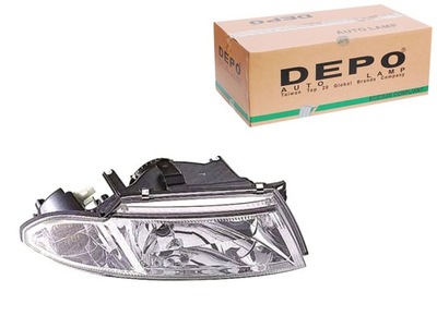 Depo фара mitsubishi carisma h4 98-06 pr prze фото №1