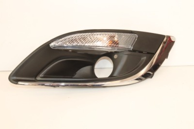 Opel astra j iv рестайлінг  решітка бампера ліва протитуманна фара з хром фото №1