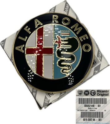 EMBLEMA LOGOTIPO PARTE DELANTERA ALFA ROMEO 159 BRERA GT MITO CON 50521448  