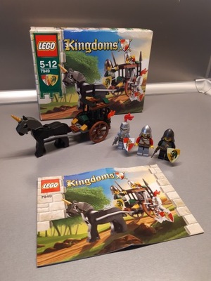 LEGO Castle Kingdoms 7949 Prison Carriage Rescue