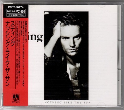 STING - Nothing Like The Sun - CD OBI JAPAN