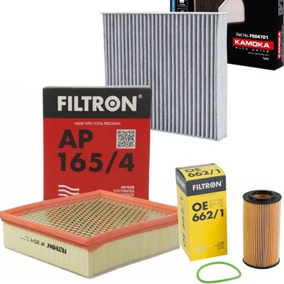 FILTRON SET FILTERS DO VOLVO S40 II VOLVO V50 T5 2.4  