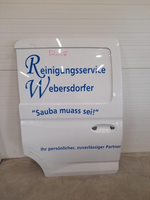 Дверь задние правое volkswagen caddy 2k7 боковой фото №1