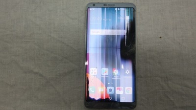 Smartfon LG G6 srebrny USZKODZONY