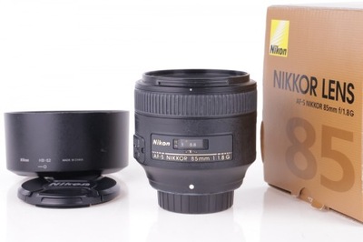 Obiektyw Nikkor 85mm f/1.8 AF-S G Nikon