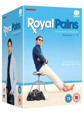 Bananowy Doktor [25 DVD] Royal Pains: Sezony 1-8