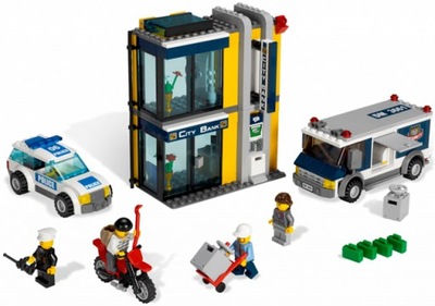 LEGO City 3661 Bankowy Transport Pieniędzy Używane