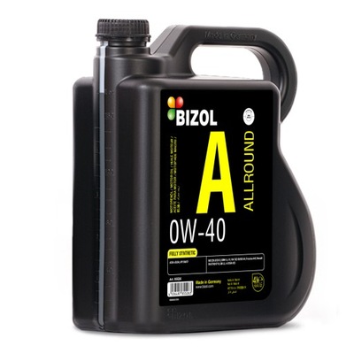 ALYVA BIZOL ALLROUND 0W-40 4L A3/B4 LL 01 