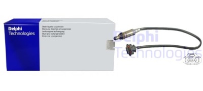 Датчик лямбда-зонд delphi 12574574 855395 фото №1