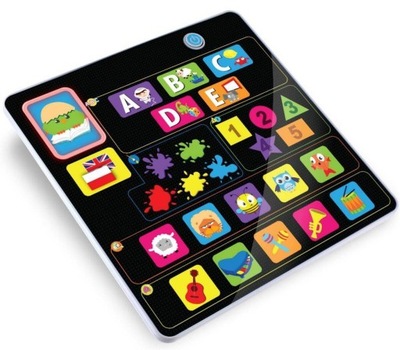 Smily Play TABLET Edukacyjny Uczy mówi PL ENG quiz