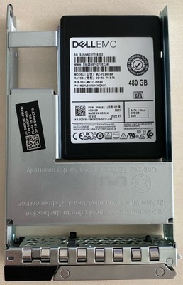 Dell Dysk SSD 480GB SSD SATA 2,5" w 3,5" ramce Hot-Plug